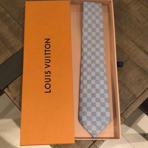 Louis Vuitton baby blue men’s ties